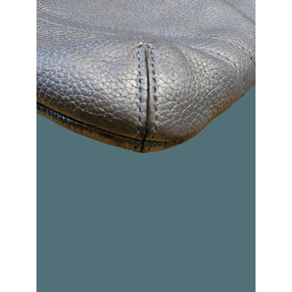 Coach Metallic Pebble Leather Chain Convertible Shoulder/Crossbody Bag - Picture 8 of 13